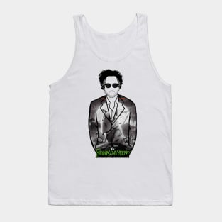 Tim Burton (Frankenweenie) Portrait Tank Top